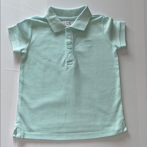 Basic Peter Pan collar shirt Sky Blue